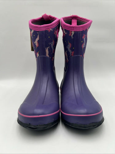 Bogs Kids' Classic Unicorns Boot Purple Size 6Y Bogs