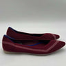 Rothy’s Women's The Flat Red Reflective Stripe Pointed Shoes Size 6.5 Rothy’s