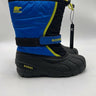 SOREL Youth Blue Nylon Flurry Waterproof Insulated Snow Boot Size 4M Sorel