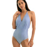 Rio de Sol Garoa Transpassado blue one piece size XL Rio de Sol