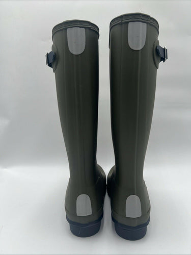 Hunter Original Kids Pull On Rubber Boots Olive/Midnight Size Size 5B Hunter