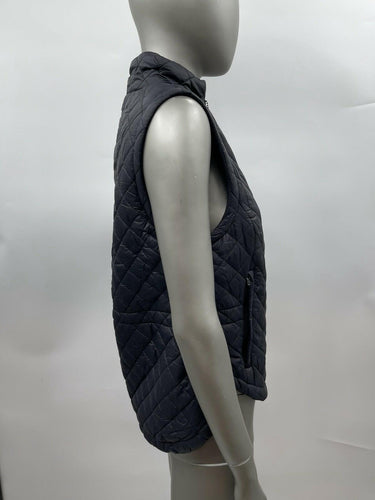 NWT Women’s Kyodan Full Zip Quilted Puffer Vest Color Black Size S