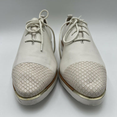 Women’s Cole Haan Grand Ambition Lace-Up Oxford in ivory leather Size 11B Cole Haan