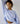 NWT FP FREE PEOPLE Movement Good To Go Sweat Aurora Blue Top Ruffle Back Size M
