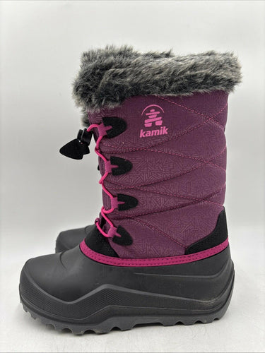 Kamik Toddler Boots Snowgypsy 3 Boots In Rose Pink And Black Size 6 Kamik