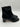 Prada Logo-Plaque Leather Ankle Boots in black Leather Size 36 PRADA