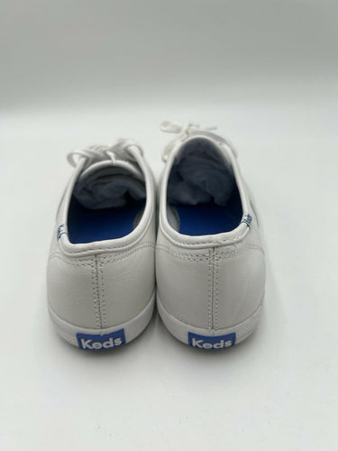 Keds Champion White Leather Sneakers Size 6.5