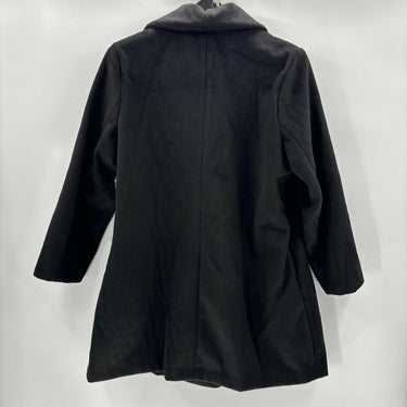 NWT Cyrus Women’s Plus Faux Brushed Pea Coat Black Size 1X Cyrus
