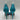 Women’s Mix No. 6 Arlette Fish Scale Print Metallic Blue Size 7M Mix No. 6