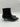 Bellini Black Crocodile Ankle Booties Pointed Toe Kitten Heel Size 7.5