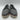 Mix No. 6 George Oxford Kids' Boy's Gray Faux Leather Size 4 M Mix No. 6