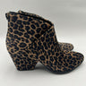 B.o.c Women's Casual Boots TAN Luggage Leopard Print Epsom Ankle Boot Size 9M B.o.c