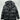 Two by Vince Camuto Woman’s black hooded puffer jacket Shiny Size M Vince Camuto