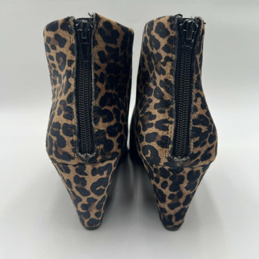 B.o.c Women's Casual Boots TAN Luggage Leopard Print Epsom Ankle Boot Size 9M B.o.c