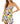 Hurley Juniors' Sunset District V-Neck Mini Dress Women's Swimsuit XL