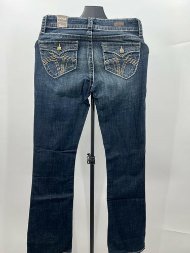 KUT From The Kloth Natalie High Rise Bootcut Jeans Dark Wash Flap Pockets NWT 0 KUT from the Kloth