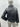 NWT Girls DKNY black faux leather cropped puffer jacket Color Black Size M 10/12 DKNY