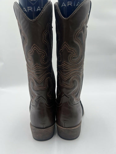 Coconuts Legend Brown Western Cowboy Boots Size 7