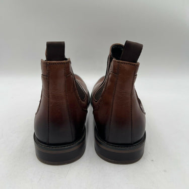 Men’s Robert Graham Breton Chelsea Brown Leather Ankle Boot Size 8.5 Robert Graham