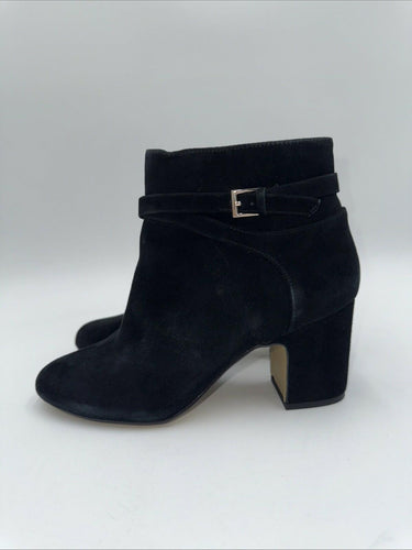 Women’s Bella Vita Arlette Black Suede Leather Booties Size 8.5 N Bella Vita