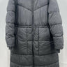 Bernardo Puffer Coat Womens Black Maxi Long Drawstring Quilted NWT Winter XXL Bernardo