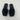 NWOB Mix No. 6 Dolleen Slide Sandal Black Size 6M/36.5 Mix No. 6