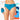 Anne Cole womens Anne Cole Convertible High Waist Shirred Swim Bottoms, Teal, XS Anne Cole