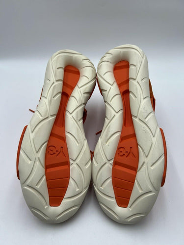 Y-3 Qasa Yohji Yamamoto Orange High Sneakers Size 10