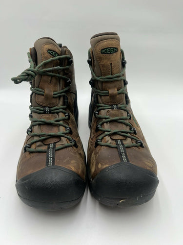 KEEN Utility Mens Waterproof Safety Toe Work Boots Brown - 11.5