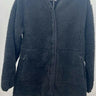 Columbia Interchange Black Sherpa Fleece Liner Jacket Zip Up Omni-Heat L Columbia