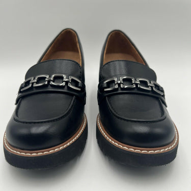 Women's Naturalizer Cabana Black Slip On Loafers Size 6.5M Naturalizer