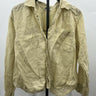 Madewell 100% Linen Shirt Pale Yellow Button Up Dual Pocket Boxy Oversized S Madewell
