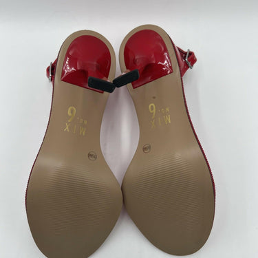 Mix No. 6 Boniti Sandals Women's Red Size 9.5M Mix No. 6