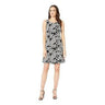 Elliott Lauren Check Point Sleeveless Dress with Princess Seam  Women's Dress Elliott Lauren