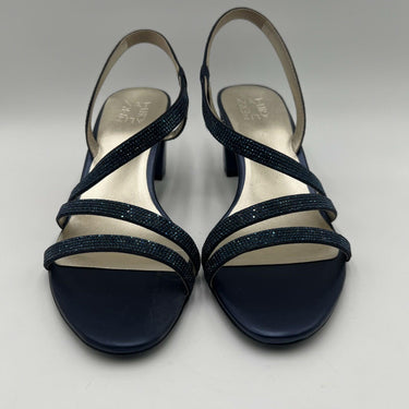 Women’s Naturalizer Vanessa2 Strappy Heeled Sandals French Navy 9.5M Naturalizer
