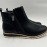 NWOB Kelly & Katie Ashton Wedge Booties Women's Black Size 7M Kelly & Katie