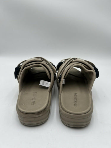 SEICHI Yoroi V2 Stone Buckle Padded Utility Platform Slide Sandal Mens SIZE 8/41 Seichi