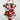 Milly Minis girls' floral swimsuit ruffled neckline and a vibrant red Size 4 MILLY