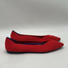 Rothy’s Womens The Point Flame Red Pointed Toe  Shoes Size 10 Rothy’s
