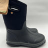 Bogs Youth Boy's Classic Solid Winter Boot in Black, Size 4 M Bogs