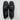 Men’s Dolce & Gabbana Logo Plaque Black Leather Loafers Size 9UK Dolce & Gabbana