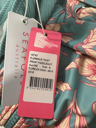 Seafolly Kids Florence Twist Front Paddlesuit (Big Kids) 8 Seafolly