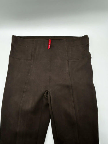 Spanx dark brown high-waisted activewear Woman’s leggings Size XL