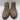 Women's Lucky Brand Freelia Taupe Suede Back Zip Ankle Casual Booties Size 10M Lucky Brand