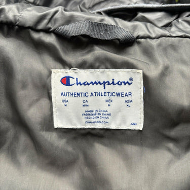 Champion Women’s Lightweight Full Zip Puffer Jacket Dark Grey Size M Champion