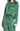 BP. Be Proud Gender Inclusive Pride Velour Sweatshirt  Green Dark Rainbow M BP.