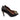 VALENTINO BY MARIO VALENTINO Clara Logo Black Leather Pump Size 8 VALENTINO BY MARIO VALENTINO
