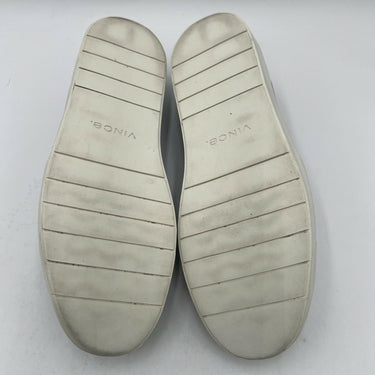 Vince Blair 5 women's Black perforated leather slip-on sneakers Size 7M