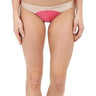 Amuse Society - Sara Color Block Skimpy Fit Bottom (Guava) Women's Swimwear S Amuse Society