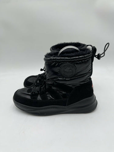 Women’s PAJAR Aviva Black Faux Fur-Lined Waterproof Boots Size 8-8.5